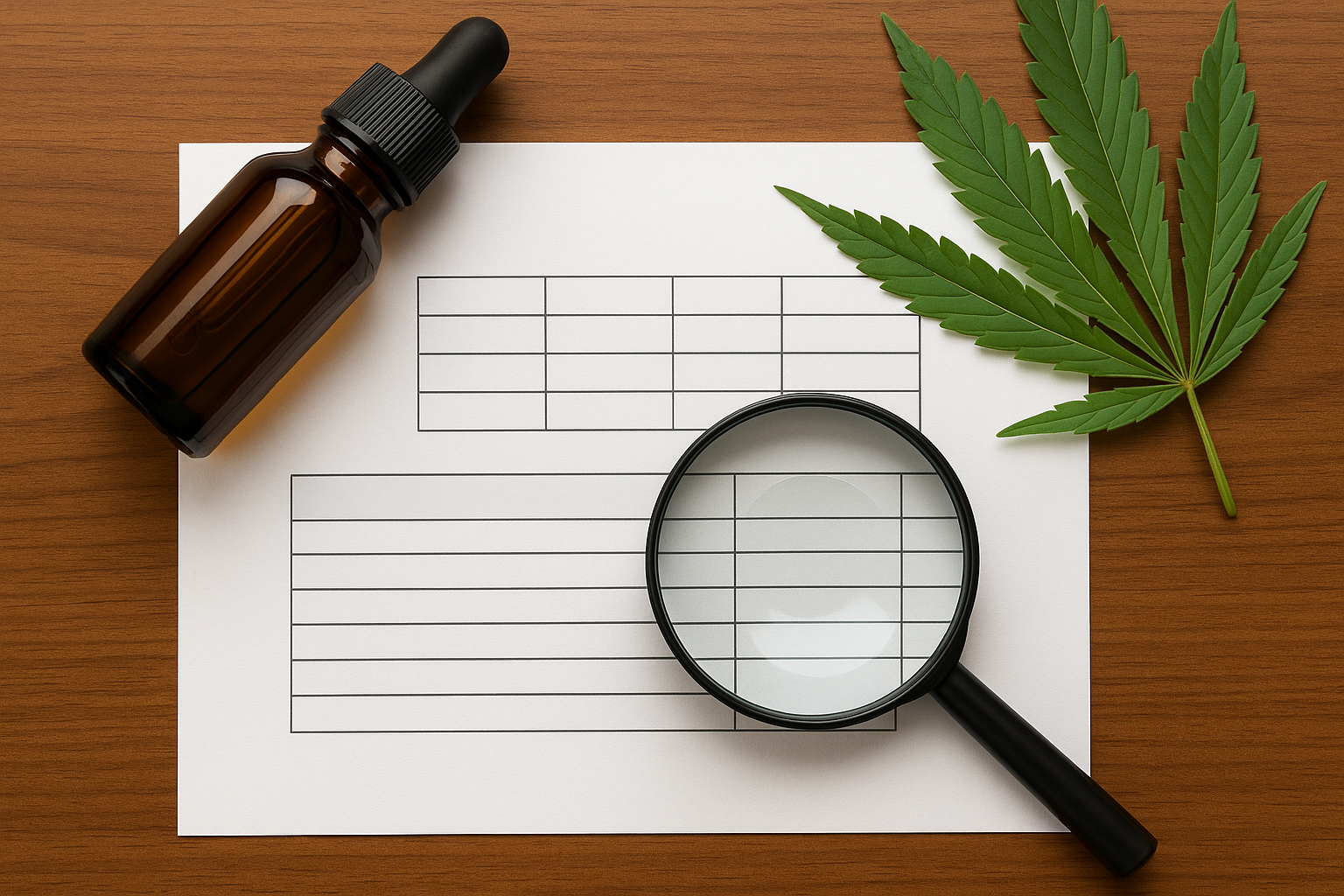 how to read a cannabis CoA